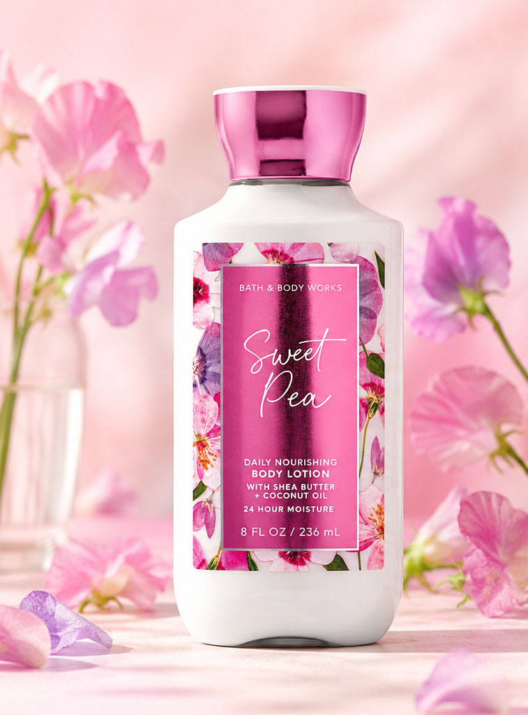 لوسیون بدن بس اند بادی ورکز Sweet Pea
